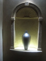 lighting effect on artefact